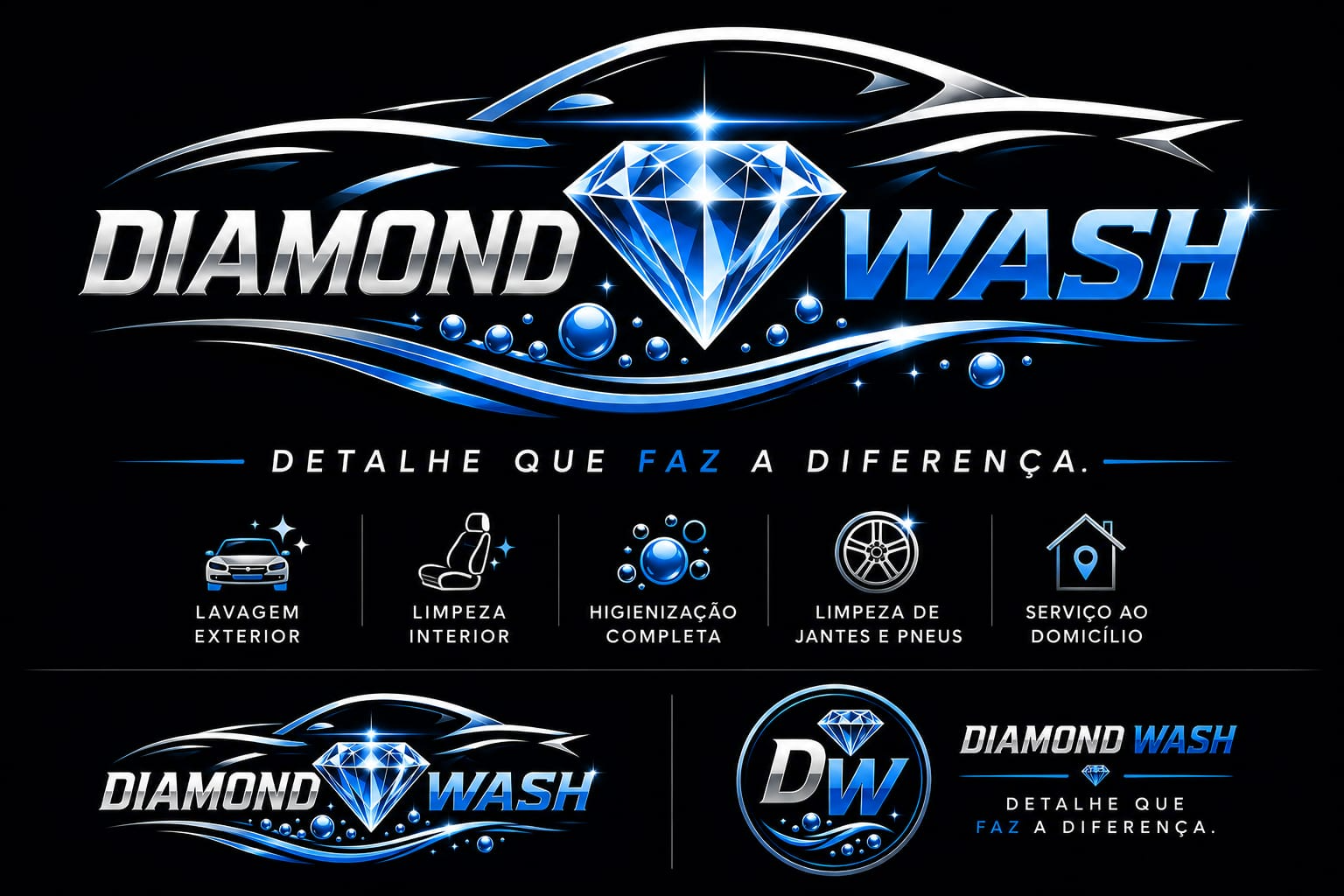 Diamond Wash — Detalhe que faz a diferença
